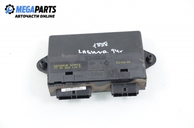 Module for Renault Laguna 1.8, 94 hp, hatchback, 1994 № Valeo 77 00 823 115 C