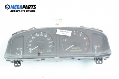 Instrument cluster for Toyota Corolla (E110) 1.3, 75 hp, sedan, 1997