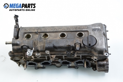 Engine head for Nissan Almera (N15) 1.4, 87 hp, hatchback, 3 doors, 1998