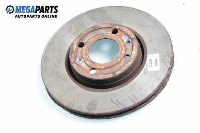 Brake disc for Renault Clio III 1.5 dCi, 65 hp, 3 doors, 2010, position: front