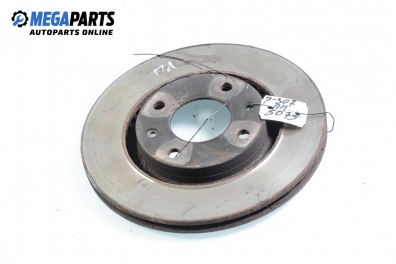 Brake disc for Peugeot 307 2.0 HDi, 90 hp, hatchback, 5 doors, 2004, position: front