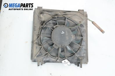 Radiator fan for Porsche Boxster 986 2.7, 220 hp, cabrio automatic, 2001, position: right