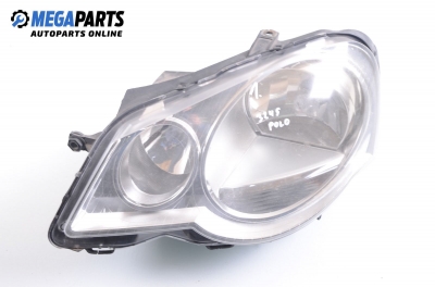 Headlight for Volkswagen Polo (9N/9N3) 1.4 FSI, 86 hp, hatchback, 5 doors, 2006, position: left