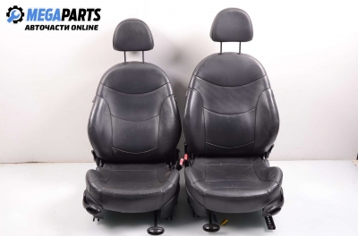 Leather seats for Mini Cooper (R50, R53) 1.6, 90 hp, 2002
