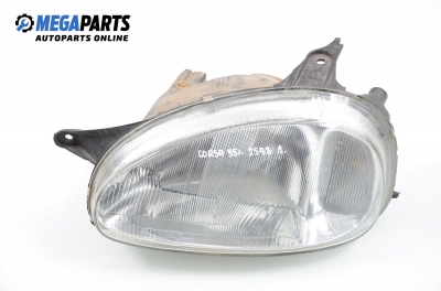 Headlight for Opel Corsa B 1.2, 45 hp, 3 doors, 1995, position: left