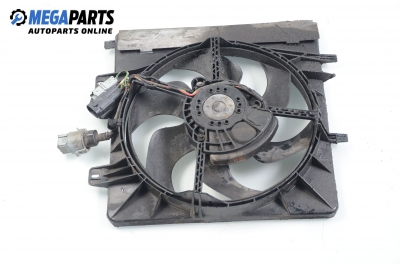 Radiator fan for Citroen C3 1.4 HDi, 68 hp, hatchback, 5 doors, 2004