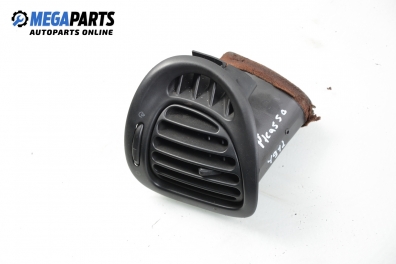 AC heat air vent for Citroen Xsara Picasso 1.8 16V, 115 hp, 2001