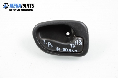 Inner handle for Hyundai Accent 1.5 12V, 88 hp, sedan, 5 doors, 1997, position: rear - right