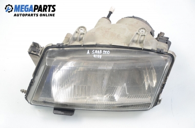 Headlight for Saab 900 2.0, 131 hp, hatchback, 3 doors, 1997, position: left