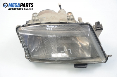 Headlight for Saab 900 2.0, 131 hp, hatchback, 3 doors, 1997, position: right