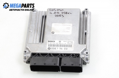 ECU for BMW 7 (E65, E66) 4.0 D, 258 hp automatic, 2003 № Bosch 0 281 010 899