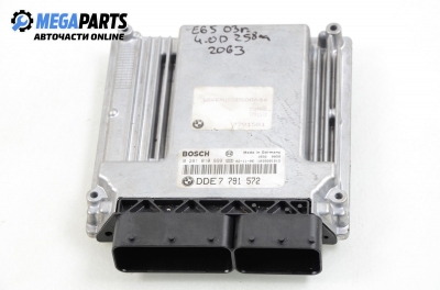 ECU for BMW 7 (E65, E66) 4.0 D, 258 hp automatic, 2003 № Bosch 0 281 010 899