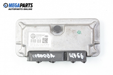 ECU für Seat Cordoba (6L) 1.4 16V, 86 hp, 2006 № Magneti Marelli 61601.424.02 / 03C906024AF