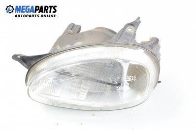 Headlight for Opel Corsa B 1.4 16V, 90 hp, 3 doors, 1996, position: left Valeo