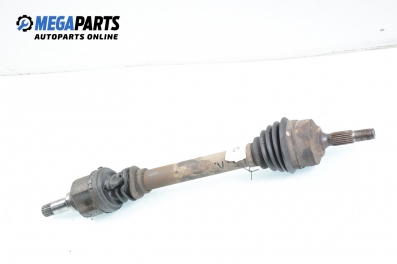 Driveshaft for Peugeot 206 1.4, 75 hp, hatchback, 5 doors, 1998, position: left