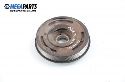 Damper pulley for Peugeot 206 2.0 HDI, 90 hp, hatchback, 5 doors, 2000