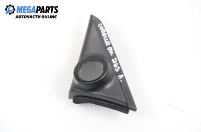 Speaker cover for Toyota Corolla 1.6, 110 hp, hatchback, 3 doors, 1999, position: left