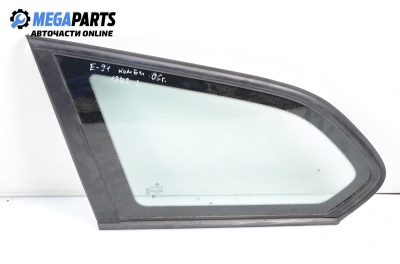 Vent window for BMW 3 (E90, E91, E92, E93) 2.0 D, 163 hp, station wagon automatic, 2006, position: rear - left