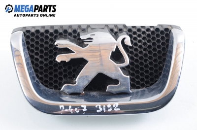 Emblem for Peugeot 407 2.0 HDi, 136 hp, sedan, 2004