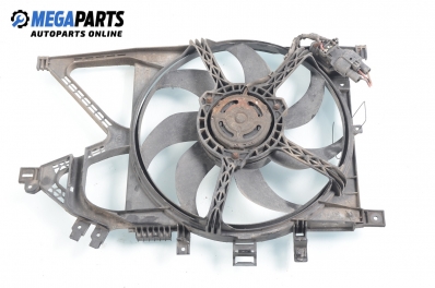 Radiator fan for Opel Corsa C 1.0, 58 hp, 3 doors, 2003