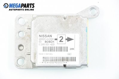 Airbag module for Nissan Primera (P12) 1.8, 115 hp, hatchback, 2002 № Bosch 0 285 001 420