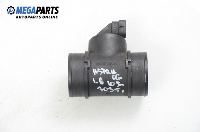 Air mass flow meter for Opel Astra H 1.6, 105 hp, hatchback, 5 doors, 2006