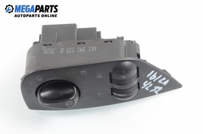 Lights switch for Seat Ibiza (6K) 1.9 TDI, 90 hp, hatchback, 5 doors, 1999