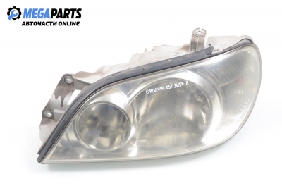 Headlight for Kia Carnival 2.9 TCI, 144 hp, 2003, position: left