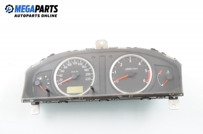 Instrument cluster for Nissan Almera (N16) 2.2 dCi, 136 hp, hatchback, 5 doors, 2003