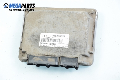 ECU for Audi A3 (8L) 1.6, 101 hp, 3 doors, 1997 № Siemens 5WP4 324 03 / 06A 906 019 E