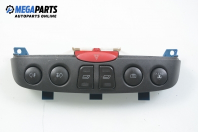 Buttons panel for Fiat Punto 1.9 JTD, 80 hp, hatchback, 5 doors, 2000