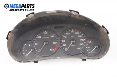 Bloc instrumente de bord pentru Peugeot 206 1.9 D, 69 cp, hatchback, 3 uși, 1999