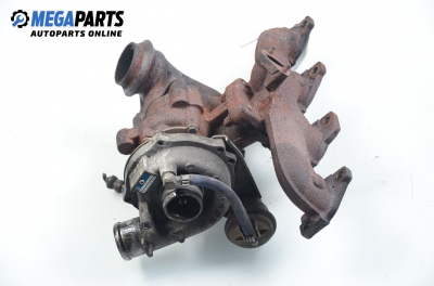 Turbo for Peugeot 206 2.0 HDi, 90 hp, station wagon, 2002