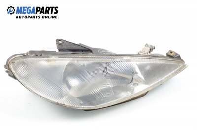 Headlight for Peugeot 206 1.9 D, 69 hp, hatchback, 3 doors, 1999, position: right