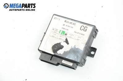 Central lock module for Opel Vectra B 2.0 16V, 136 hp, station wagon, 1998 № GM 90 564 349