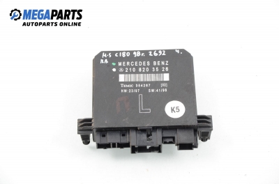 Door module for Mercedes-Benz C W202 1.8, 122 hp, station wagon, 1998, position: left № 210 820 35 26