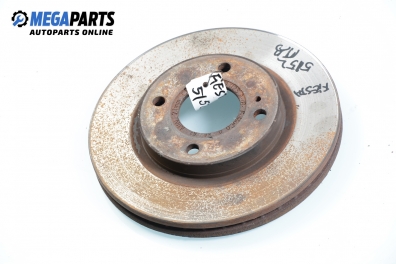 Brake disc for Ford Fiesta VI 1.4 TDCi, 68 hp, 3 doors, 2010, position: front