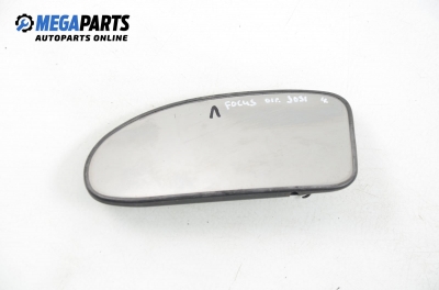 Mirror glass for Ford Focus 1.6 16V, 100 hp, station wagon automatic, 2001, position: left