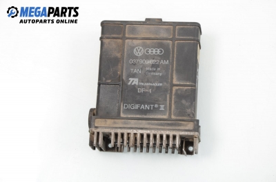 ECU for Volkswagen Passat (B3) 1.8, 107 hp, sedan, 1990 № 037 906 022 AM