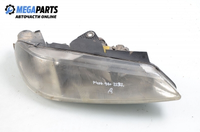 Headlight for Peugeot 406 2.1 TD, 109 hp, sedan, 1996, position: right