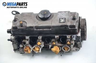 Engine head for Peugeot 206 1.4, 75 hp, hatchback, 3 doors, 2000