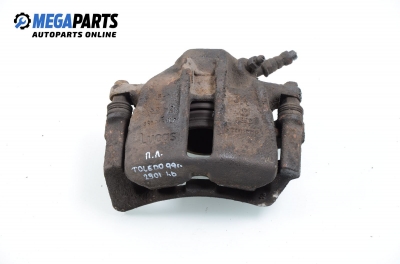 Caliper for Seat Toledo 1.6, 101 hp, hatchback, 1999, position: front - left