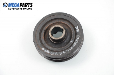 Damper pulley for Mitsubishi Pajero 3.2 Di-D, 160 hp, 5 doors, 2002