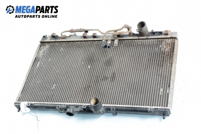 Water radiator for Mitsubishi Galant VIII 2.4 GDI, 150 hp, station wagon automatic, 1999