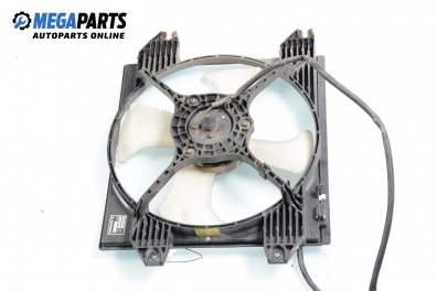 Radiator fan for Mitsubishi Galant VIII 2.4 GDI, 150 hp, station wagon automatic, 1999