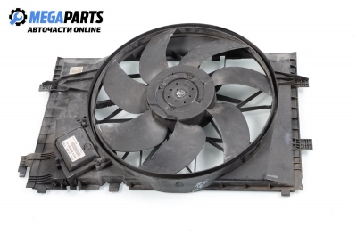 Radiator fan for Mercedes-Benz C W203 2.2 CDI, 143 hp, coupe automatic, 2002