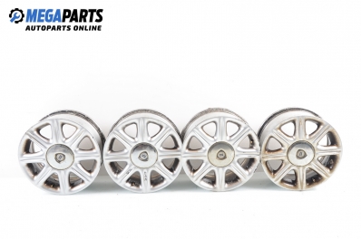 Alloy wheels for Lancia Lybra (1999-2002) 15 inches, width 6 (The price is for the set)