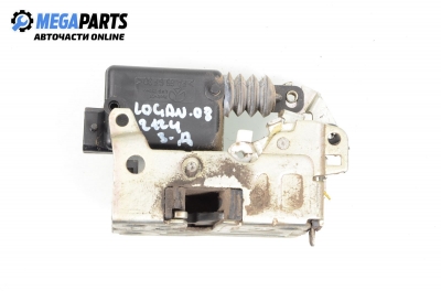 Lock for Dacia Logan 1.4, 75 hp, sedan, 2008, position: rear - right