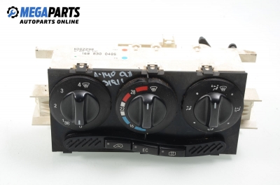 Air conditioning panel for Mercedes-Benz A-Class W168 1.4, 82 hp, 5 doors, 1998