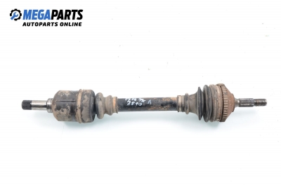 Driveshaft for Peugeot 206 1.9 D, 69 hp, hatchback, 3 doors, 1999, position: left